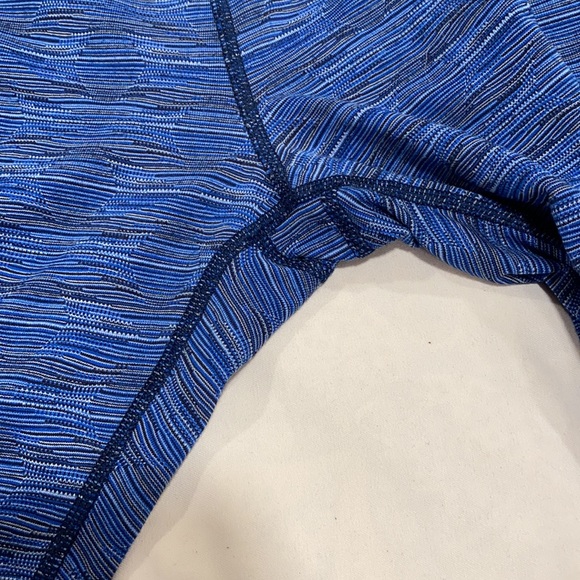 Aerie Blue Designed Cropped Leggings - Picture 3 of 5